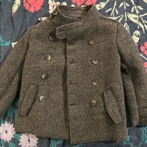 Zara kids wool coat size 7